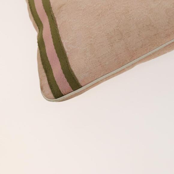 GUCCI GG Canvas Sherry Line Shoulder Bag Pink Gold - Picture 11 of 16